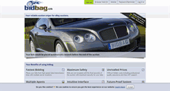 Desktop Screenshot of bidbag.us