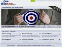 Tablet Screenshot of bidbag.co.uk